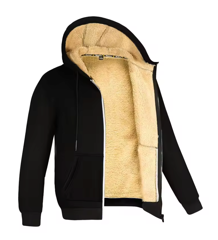 Felpa con Interno in Peluche – Calore Morbido, Comfort Assoluto