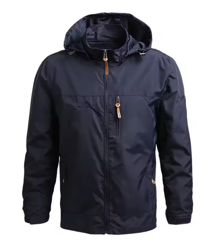Giacca Impermeabile Outdoor con Cappuccio