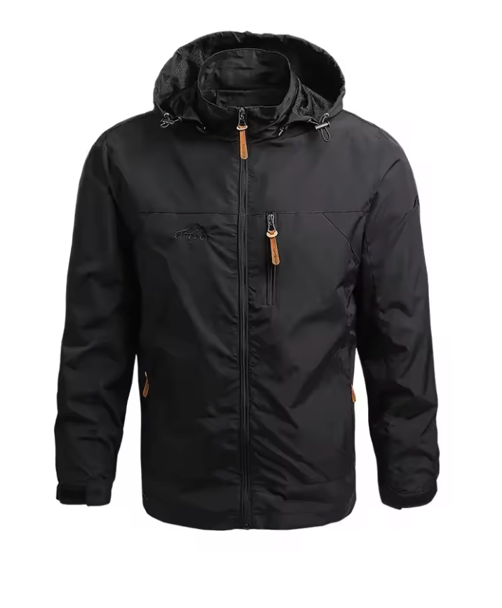 Giacca Impermeabile Outdoor con Cappuccio